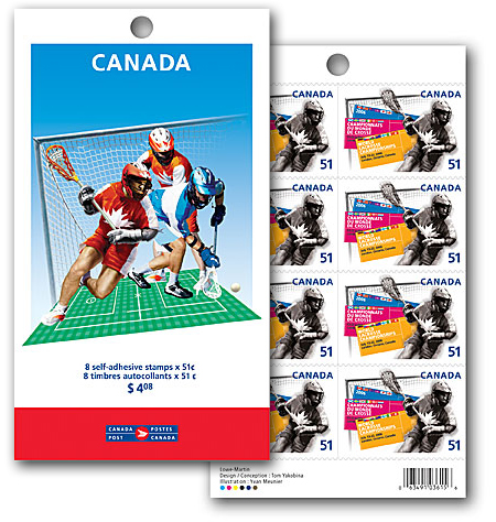 Booklet of 8 stamps