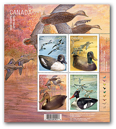 Souvenir sheet of 4 stamps