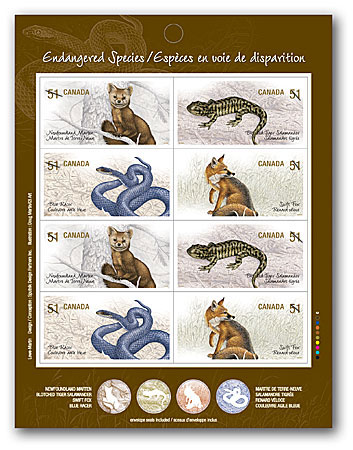 carnet de 8 timbres