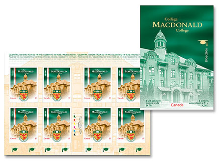 Booklet of 8 stamps
