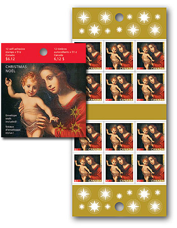 Booklet of 12 stamps