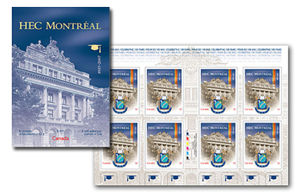 Carnet de 8 timbres