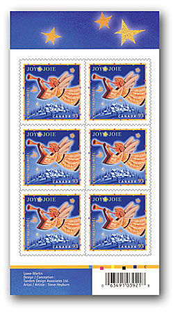 Booklet of 6 stamps