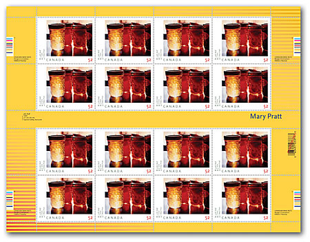 feuillet de 16 timbres