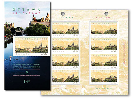 Booklet of 8 stamps