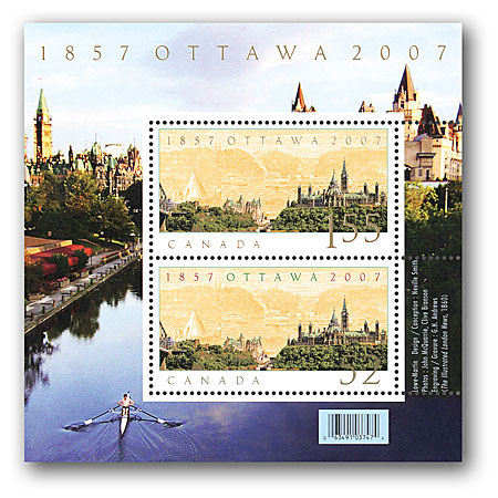 Souvenir sheet of 2 stamps