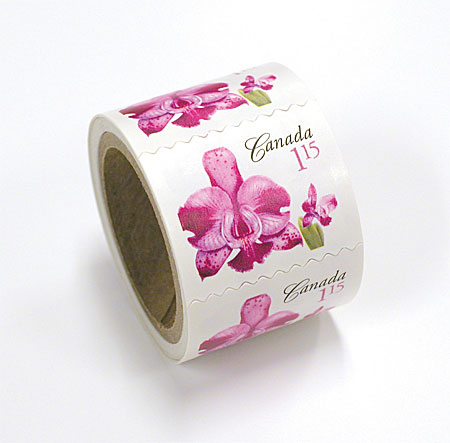 Coil of 50 stamps - Oversized