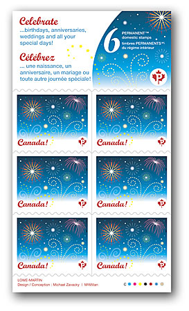 Booklet of 6 stamps