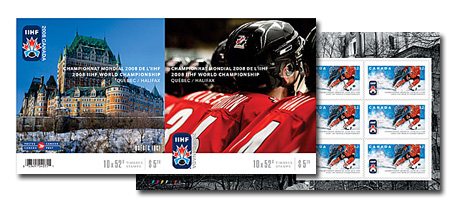 Booklet of 10 stamps (Québec City)