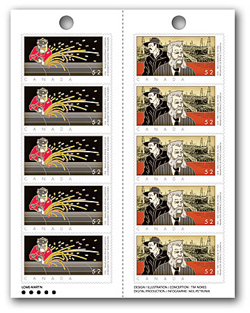 Carnet de 10 timbres