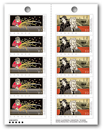 Booklet of 10 stamps
