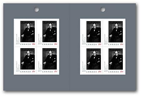 Self-adhesive booklets of 8