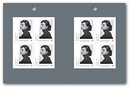 Self-adhesive booklets of 8