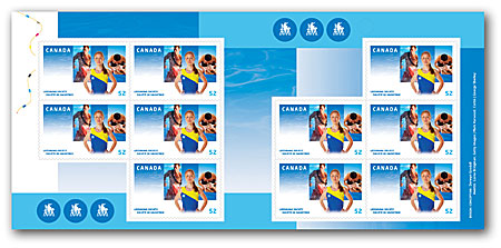 Carnet de 10 timbres