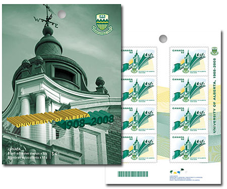 Booklet of 8 stamps