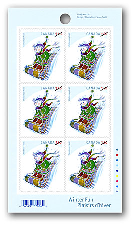 Booklet of 6 stamps