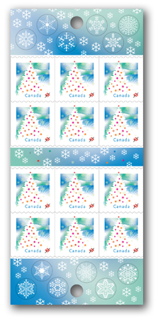 Booklet of 12 stamps