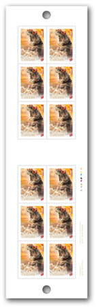 carnet de12 timbres