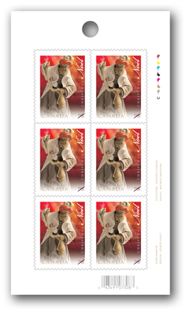 carnet de 6 timbres