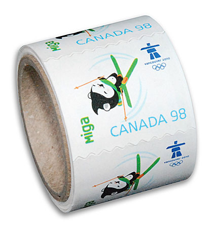 Coil of 50 stamps