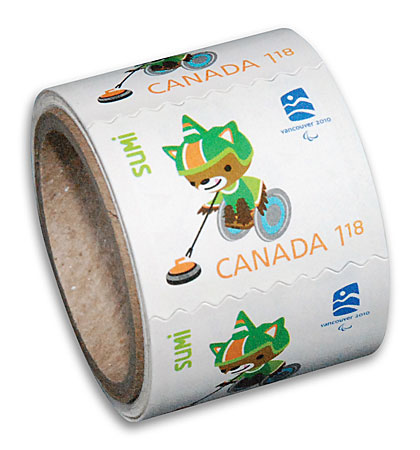 Coil of 50 stamps
