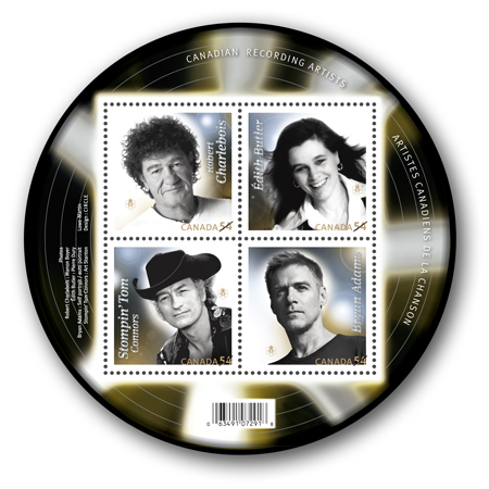 bloc-feuillet de 4 timbres
