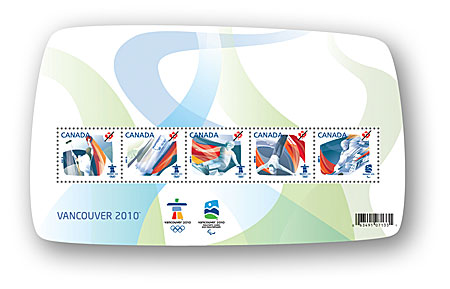 Souvenir sheet of 5 stamps