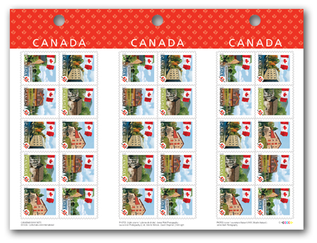 Booklet of 30 stamps