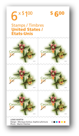 Booklet of 6 stamps