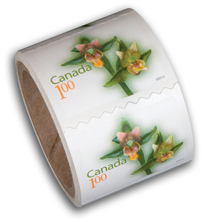 Coil of 50 stamps