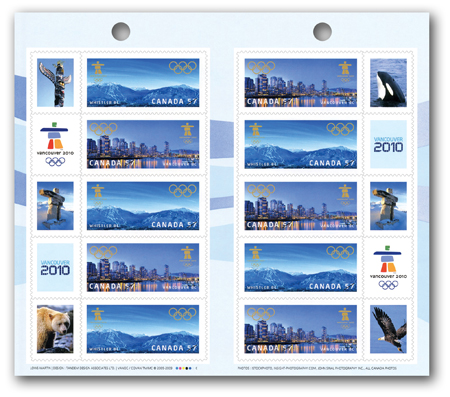Booklet of 10 stamps