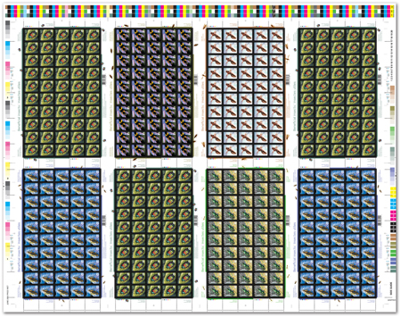 planche non coupée (8 panneaux)