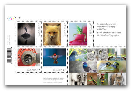 Souvenir sheet of 5 stamps