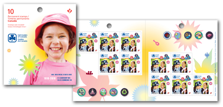 Booklet of 10 stamps