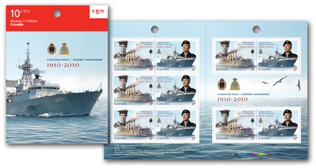 Booklet of 10 stamps se-tenant