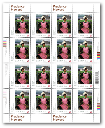 feuillet de 16 timbres