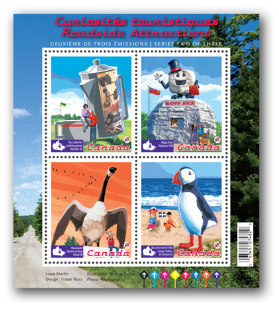 bloc-feuillet de 4 timbres