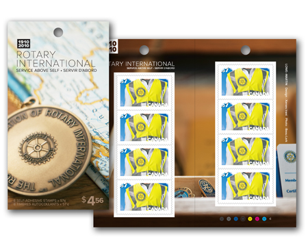 Carnet de 8 timbres