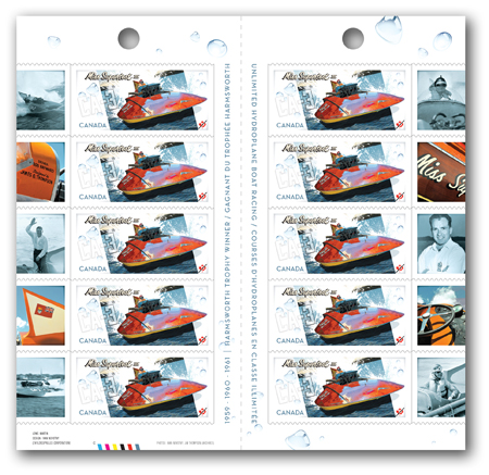 carnet de 10 timbres