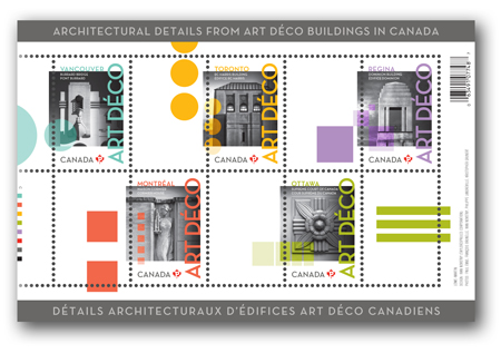 Souvenir sheet of 5 stamps