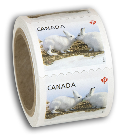 Coil of 100 stamps