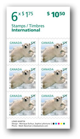 Booklet of 6 stamps