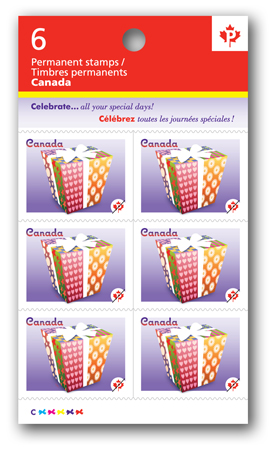 Booklet of 6 stamps