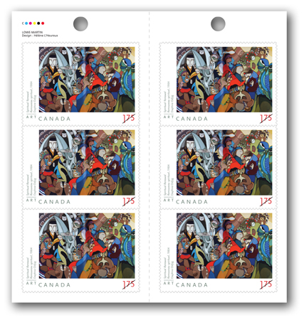 carnet de 6 timbres