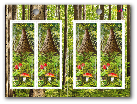 Booklet of 8 stamps