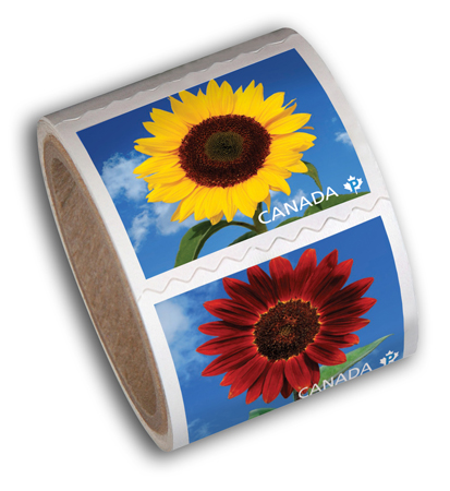 Coil of 50 stamps