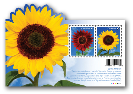 Souvenir sheet of 2 stamps