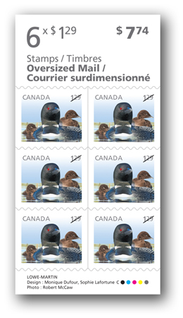 Booklet of 6 stamps
