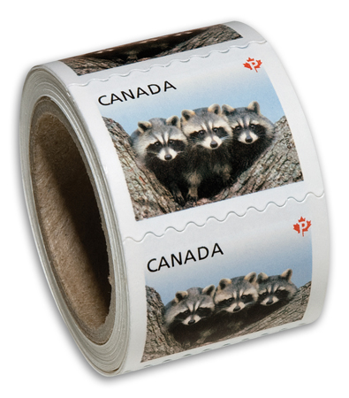 Coil of 100 stamps