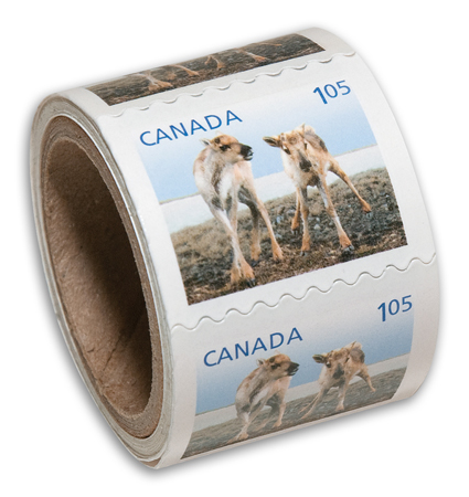 Coil of 50 stamps